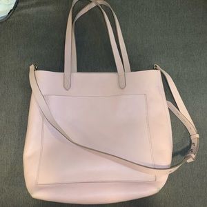 Madewell Medium Transport Tote - Sheer Pink/Blush